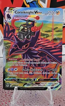 Pokemon Corviknight VMAX SWSH12: Silver Tempest Trainer Gallery TG19/TG30 NM - Image 1