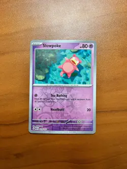 Slowpoke #079/165 (SV: Scarlet & Violet 151) - Pokemon TCG - Reverse Holo -M/NM - Image 1