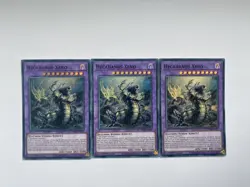 3x Hecahands Xeno [PHRE-EN007] Ultra Rare 1st Edition Mint Yu-Gi-Oh! Playset - Image 1