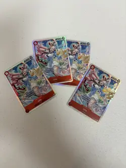 Uta ST23-001 Starter Deck 23: RED Shanks Foil X 4 PLAYSET - Image 1
