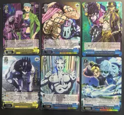 Weiss Schwarz JoJo Lot Of 6 Stardust Crusaders/Stone Ocean JJR All mint! - Image 1