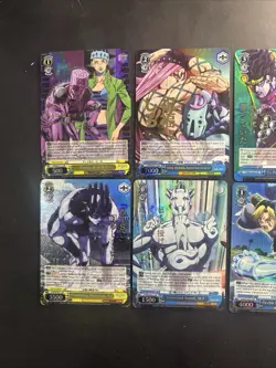 Weiss Schwarz JoJo Lot Of 6 Stardust Crusaders/Stone Ocean JJR All mint! - Image 4