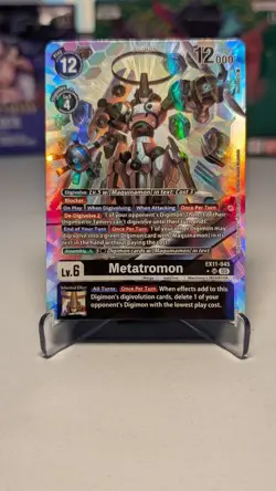 Digimon Card Game - Metatromon - EX11-045 - SR Alt Art NM - Image 1