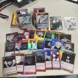 TOKYO GHOUL BULK CARDS UNION ARENA (2 SR, 2 AP, 23 RARE CARDS AND EXTRA BULK) - Image 1