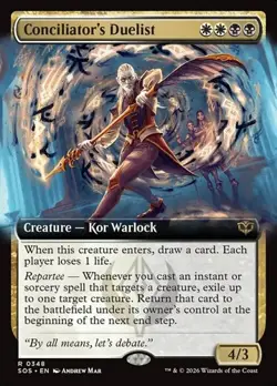 Conciliator's Duelist - Extended Art SOS NM MTG - Image 1
