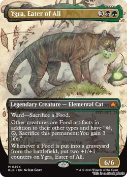 MTG Ygra, Eater of All (Borderless) 294 Bloomburrow NM Magic - Image 1