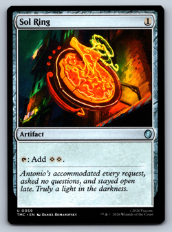 Sol Ring - TMNT Ninja Turtles - MTG - Image 1