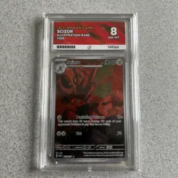 Ace 8 Scizor 205/197 Obsidian Flames Illustration Rare Pokemon TCG Card - Image 1