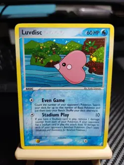 Luvdisc 7/100 Holo Pokemon Crystal Guardians 2006 - Image 1