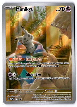 Pokemon TCG Mimikyu 075 SV Scarlet & Violet Promo Holo 2024 70 HP English - Image 1