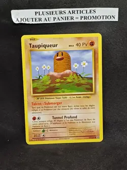 Carte Pokemon Francaise Taupiqueur 55/108 xy evolutions - Image 1