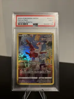 PSA 9 MINT Pokemon Crown Zenith Latias Full Art #GG20/GG70 - Image 1