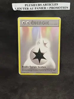 Carte Pokemon Francaise Energie double energie incolore 90/108 xy evolutions - Image 1