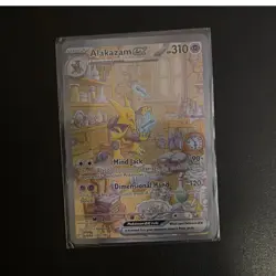 The Pokemon Company Alakazam ex 201/165 SV151 Full Art Holo Ultra Rare 310HP EN - Image 1
