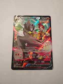 Pokemon TCG Single Strike Urshifu V - Ultra Rare - TG18/TG30 Brilliant Stars NM - Image 1