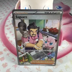 2023 Pokemon SV Paldea Evolved Saguaro Special Illustration Rare #270/193 NM - Image 1