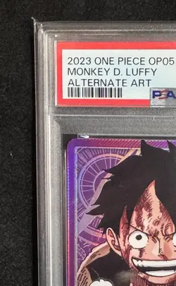 PSA10 Monkey D Luffy OP05-060 Alternate Art One Piece Card Japanese GEM MT - Image 3