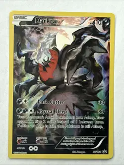 Pokemon Darkrai Promo Holo XY114 XY 110 HP Basic English TCG Card - Image 1