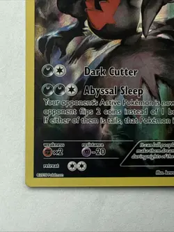 Pokemon Darkrai Promo Holo XY114 XY 110 HP Basic English TCG Card - Image 5