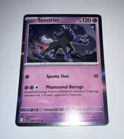 Pokemon Spectrier Rare Basic 120 HP 098/217 ASC Swift Horse Card - Image 1