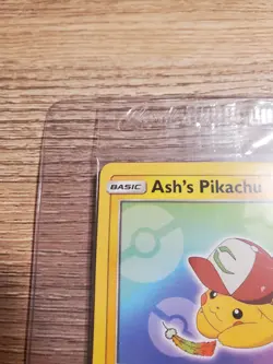 Pokemon - Ash's Pikachu - TCG SM108 2017 Promo Card - NEW/SEALED - Image 2