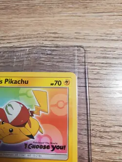 Pokemon - Ash's Pikachu - TCG SM108 2017 Promo Card - NEW/SEALED - Image 3