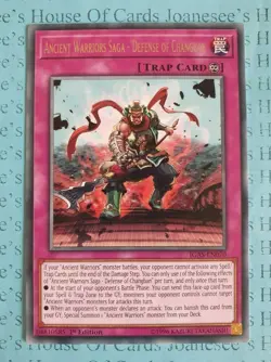 Ancient Warriors Saga - Defense of Changban IGAS-EN070 Silver Rare Yu-Gi-Oh Card - Image 1