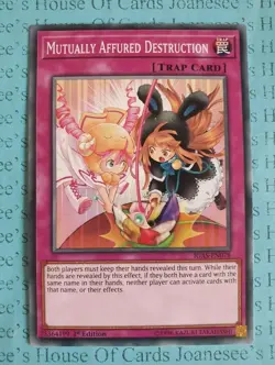 Mutually Affured Destruction IGAS-EN078 Common Yu-Gi-Oh Card 1st Edition New - Image 1