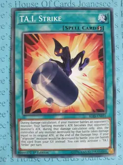 TA.I. Strike IGAS-EN051 Common Yu-Gi-Oh Card 1st Edition New - Image 1