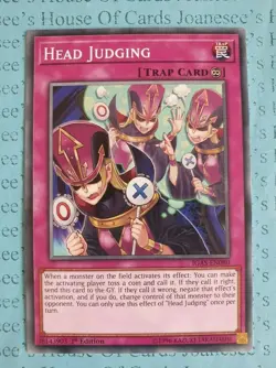 Head Judging IGAS-EN080 Common Yu-Gi-Oh Card 1st Edition New - Image 1