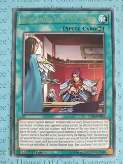 Ancient Warriors Saga - Sun-Liu Alliance IGAS-EN056 Silver Rare Yu-Gi-Oh Card - Image 1