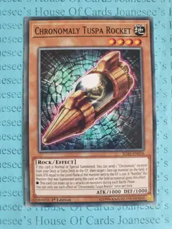 Chronomaly Tuspa Rocket IGAS-EN016 Common Yu-Gi-Oh Card 1st Edition New - Image 1