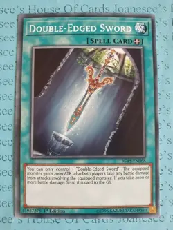 Double-Edged Sword IGAS-EN068 Common Yu-Gi-Oh Card 1st Edition New - Image 1