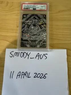 PSA 10 Teach OP09-093 3rd Anniversary Silver One Piece Card (Japanese) - Image 1
