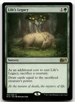 Life's Legacy #183 (NM) Magic 2015 M15 Magic MTG - Image 1