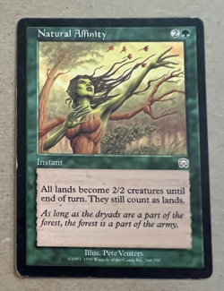Natural Affinity - Mercadian Masques - MTG - Magic the Gathering - Image 1