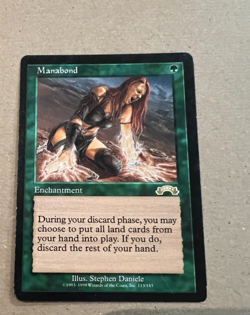 Manabond - Exodus - MTG - Magic the Gathering - Image 1
