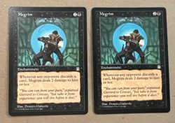 2x - Megrim - Stronghold - MTG - Magic the Gathering - x2 - Image 1