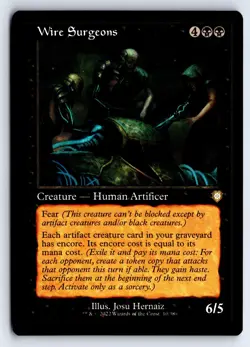 Wire Surgeons (Retro Frame) 10 Commander: The Brothers' War MTG NM/M - Image 1