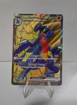 The Pokemon Company Cynthia's Garchomp ex 204 SV Promo Full Art Holo 330 HP - Image 1