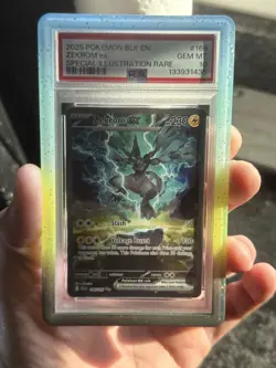 Pokemon TCG: Zekrom ex 166/086 (BLK 2025) PSA 10 - Special Illustration Rare - Image 1