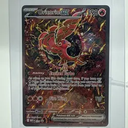 Oricorio ex 024 Phantasmal Flames Black Star Promo Full Art Pokemon TCG MT 🐦‍🔥 - Image 1