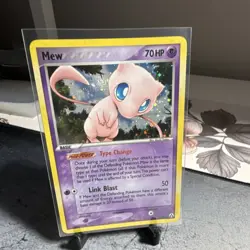 Pokemon TCG Mew 10/92 Legend Maker Holo Rare English 70 HP Psychic 2006 - Image 2