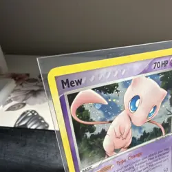 Pokemon TCG Mew 10/92 Legend Maker Holo Rare English 70 HP Psychic 2006 - Image 3