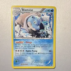 The Pokemon Company Blastoise Plasma Blast 16/101 Holo Rare 140 HP Eng 2013 - Image 1