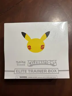 Pokemon Celebrations 25th Anniversary Elite Trainer Box ETB Factory Sealed - Image 1