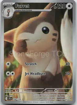Furret 168/159 Illustration Rare Journey Together Pokemon NM/M - Image 1