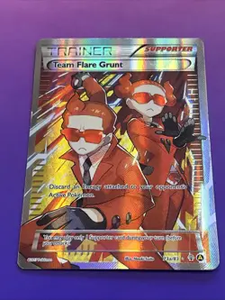 Pokemon TCG - XY Generations Team Flare Grunt Alt Full Art PROMO 73a/83 - Image 1