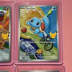 Pokemon Set of 9 - First Partner Illustration Collection Promo 30th Anniversary - Image 4