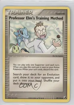 Professor Elm's Training Method Pokemon EX Unseen Forces #89 2005 - Image 1